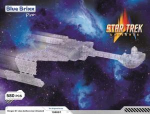 Star Trek Klingon D7 class battlecruiser Cloaked