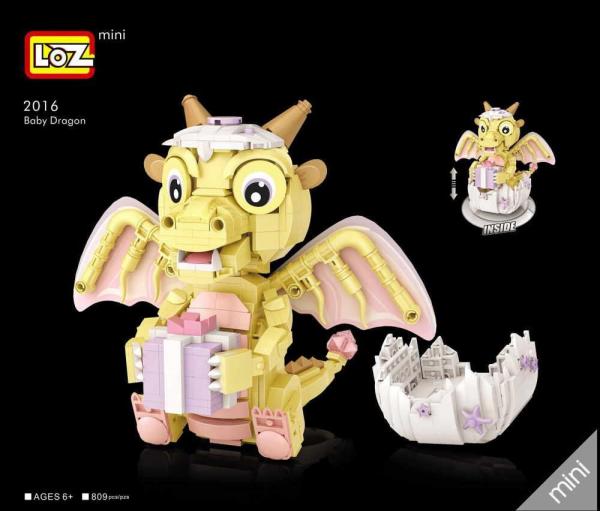 Baby Dragon light yellow (mini blocks)