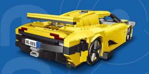 Supersportwagen in gelb