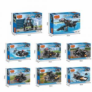 Stadt-Polizei Box (8 verschiedene Sets)