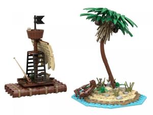 Pirates Island: Island with Raft