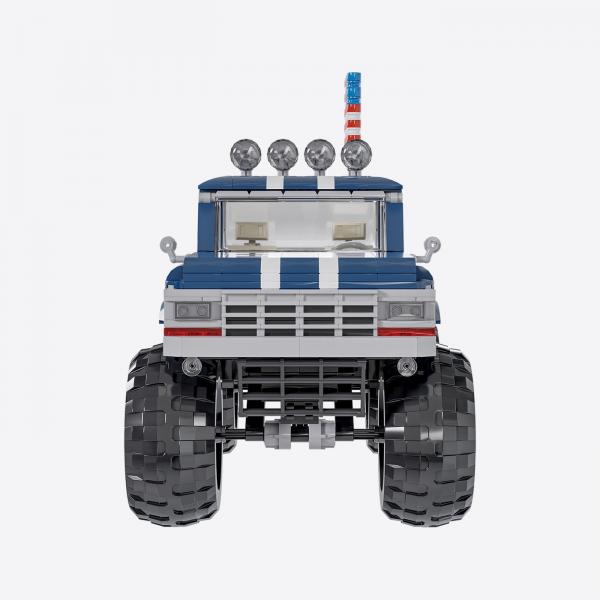 Monster truck dark blue