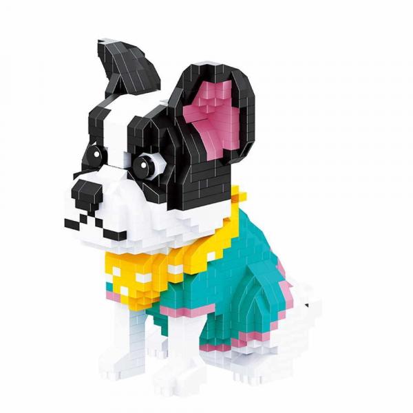 French Bulldog (diamond blocks) 