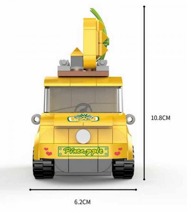 Ananas-Truck + Ananas-Fotostudio