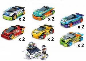 Racecars Box of 12 (6 different Cars)