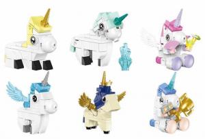 Unicorns series 2 - Set of six different figures