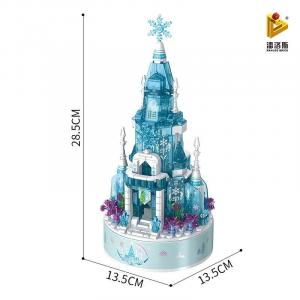 Music box snow castle