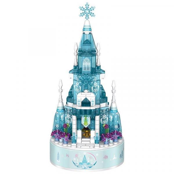 Music box snow castle