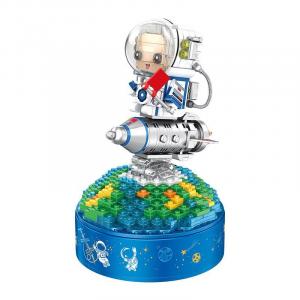 Music box Astronaut with light