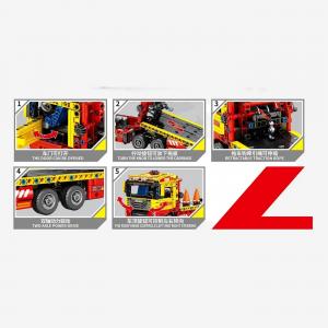 Flatbed tow truck