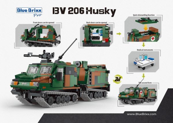 BV 206 S Husky, Bundeswehr 2in1