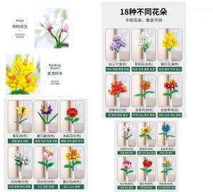 Buntes Blumensortiment