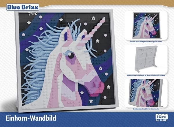 Einhorn-Wandbild