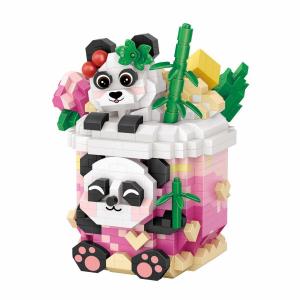 Cup with Pandas (diamond blocks)