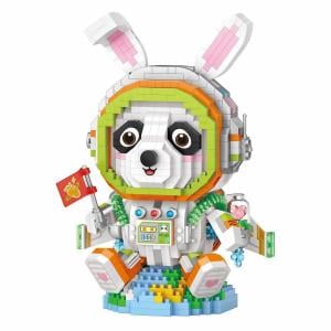 Panda-Astronaut  (diamond blocks)