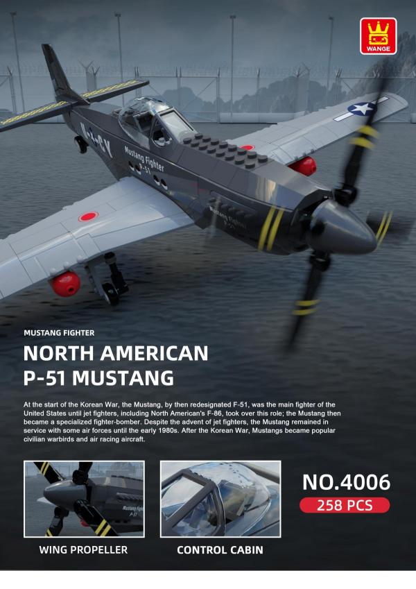 Nordamerikanische P-51 Mustang