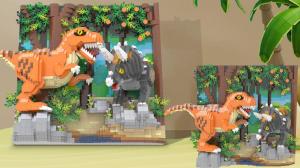 Dinosaurus Picture (diamond blocks)