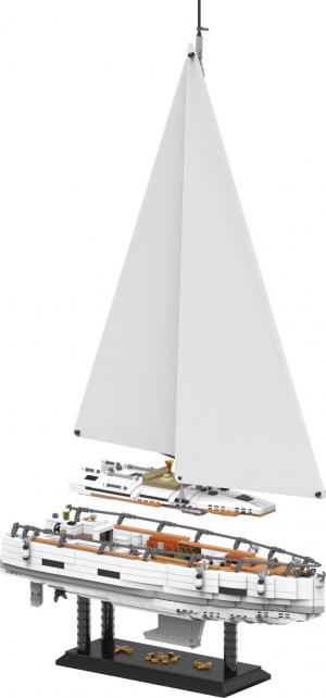 Modern Sail Yacht