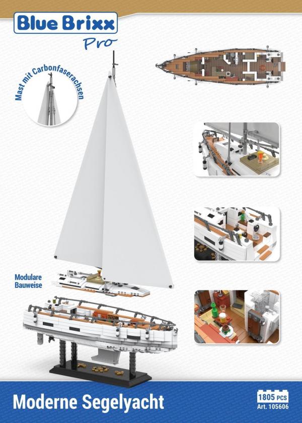 Modern Sail Yacht