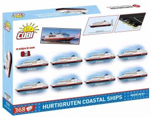 Hurtigruten Coastal Ship 8in1 Model - Exclusive version