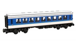 Passenger Car Blue