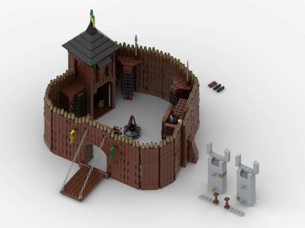 Bear Rock Castle: Palisade