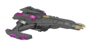 Star Trek Jem'Hadar battleship