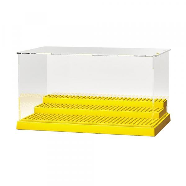Figuren-Displaybox (gelbe Bodenplatte)
