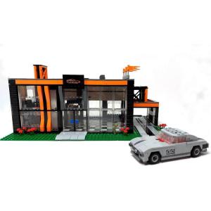 Car dealership and workshop