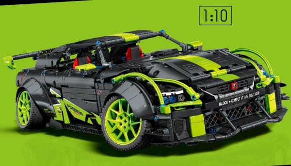Sports Car (black/green)