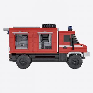 Feuerwehr Mehrzweckfahrzeug mit verschiedenen Aufbauten