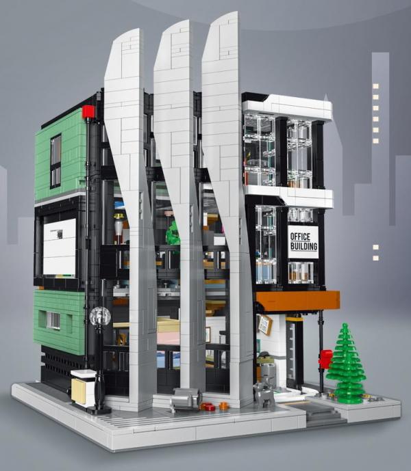 Modular 3-storey office building