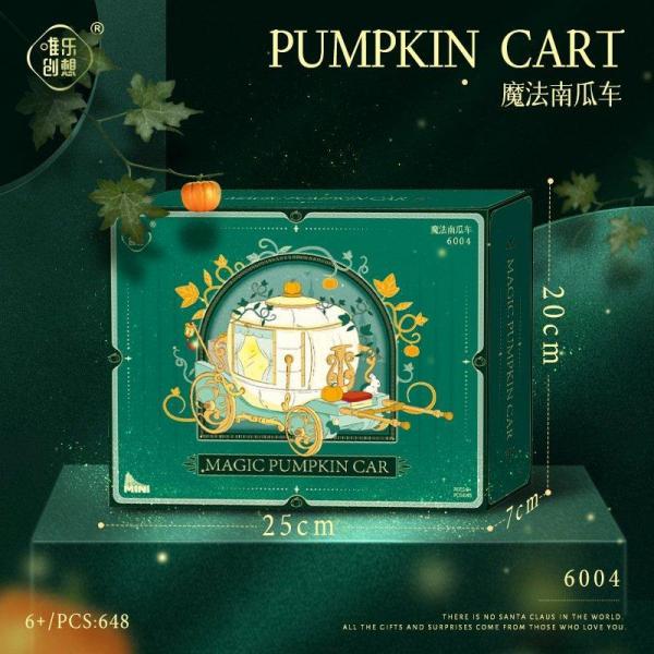 Fairy tales, pumpkin cart (mini blocks)