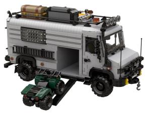 Expedition Vehicle with Offroad-Quad