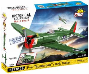 P-47 Thunderbolt + Tank Anhänger Executive Edition