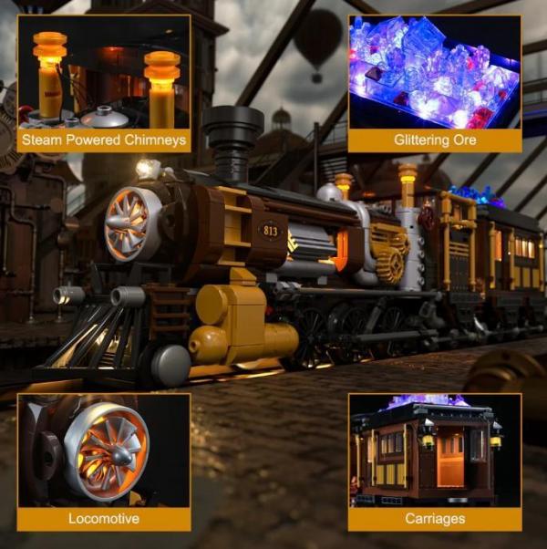 Steampunk Ore Train