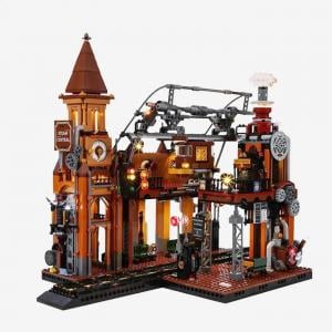 Steampunk Train Station
