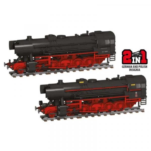 BR52 Dampflokomotive 2in1