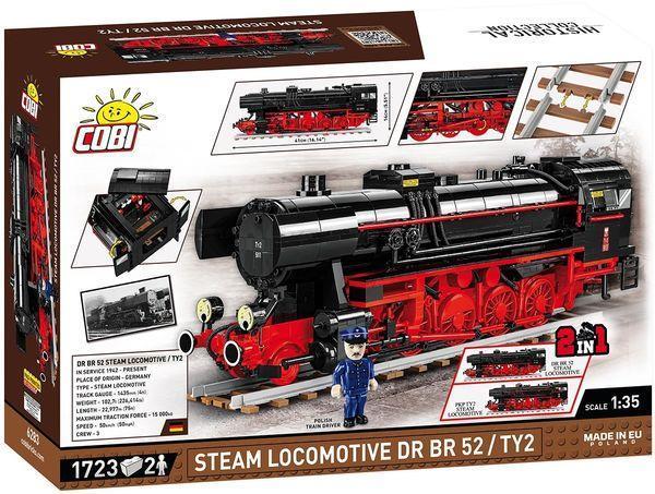 BR52 Dampflokomotive 2in1