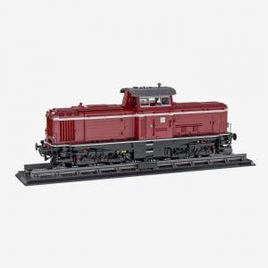 Locomotive V100 dark red