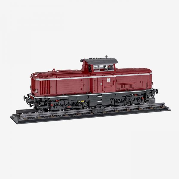 Display Lokomotive V100 dunkelrot