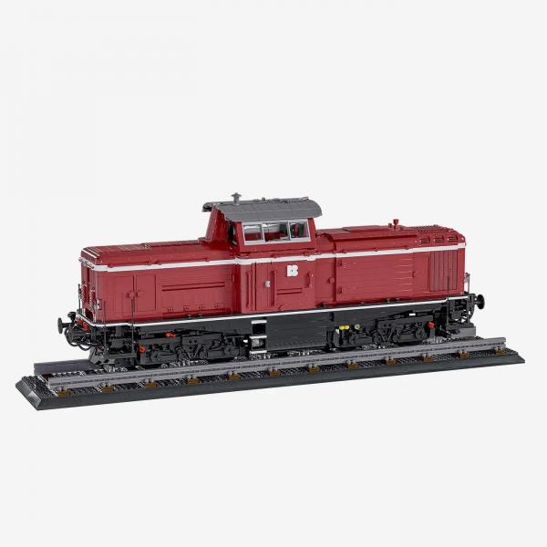 Display Lokomotive V100 dunkelrot