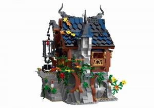 Mittelalterliche Hexenhütte