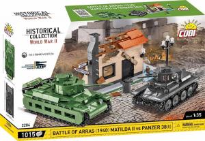 Battle of Arras (1940) MATILDA II vs Panzer 38(t)