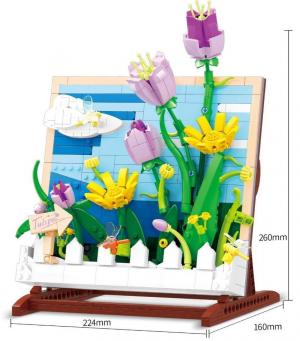 3D Picture Frame: Tulips