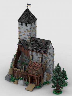 Castle Keep extension for Blaustein Castle, Version 2