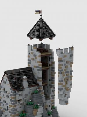 Castle Keep extension for Blaustein Castle, Version 2