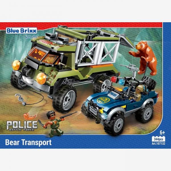 Waldpolizei: Bärentransport