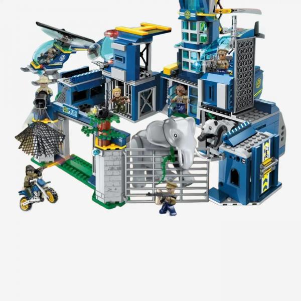 Waldpolizei: fliegende Polizeistation