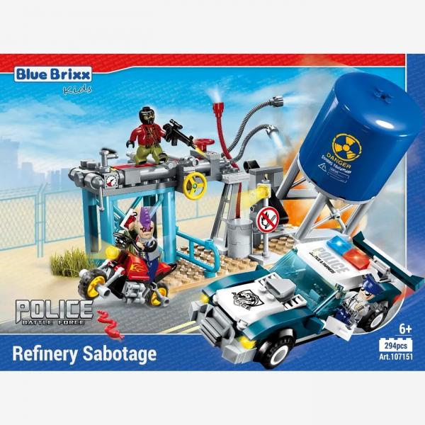 City Police: Refinery Sabotage